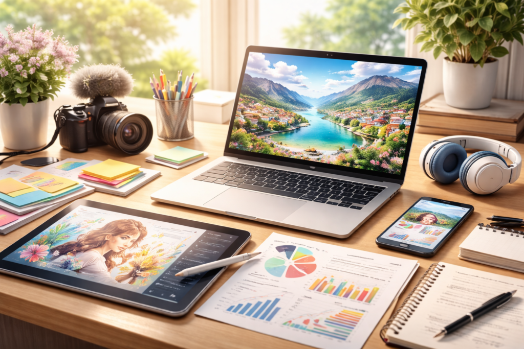 少しの学習で挑戦できるクリエイティブ系AI副業3選